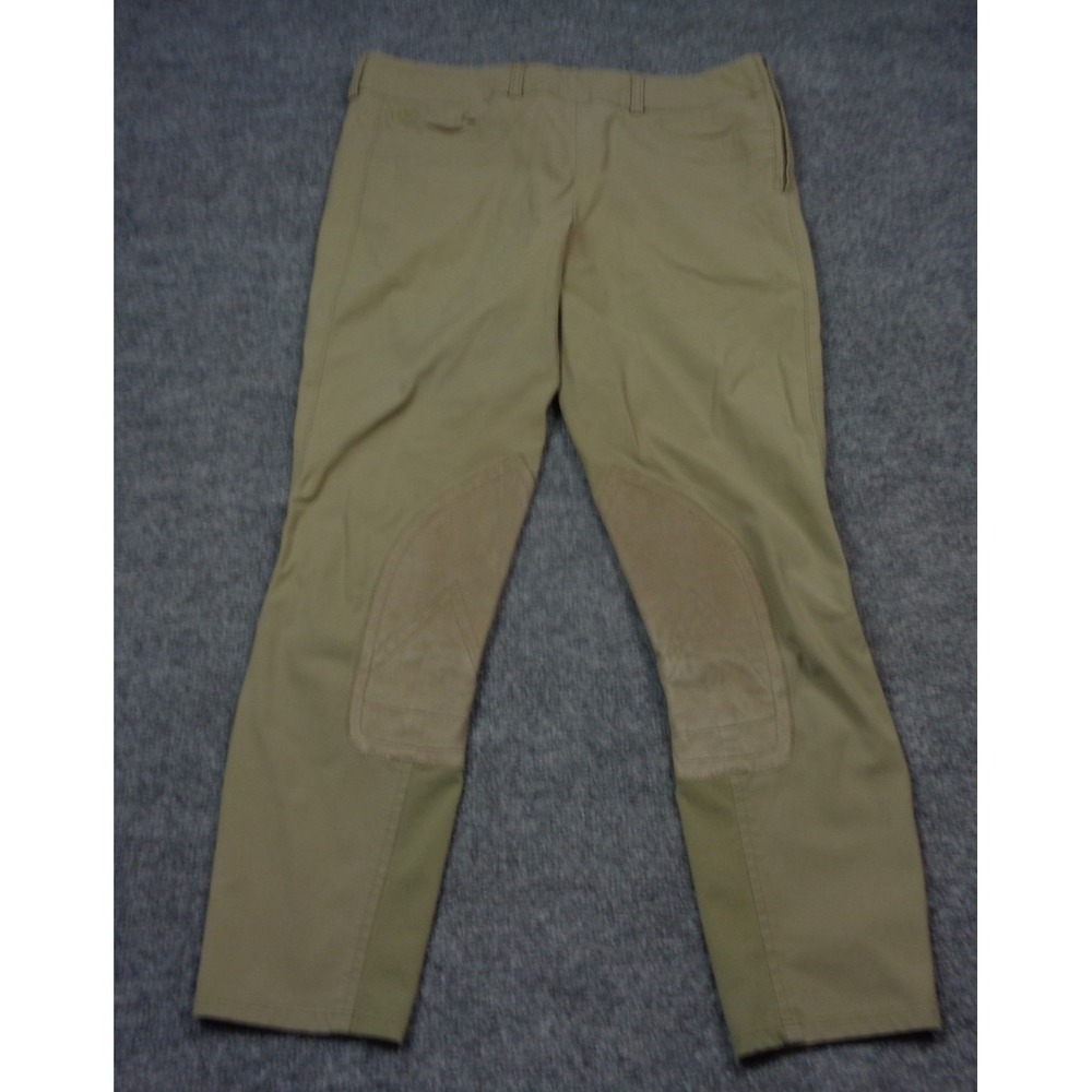 Ariat Heritage Breeches Riding Pants Womens Blue 36R Knee Patch 26 Insean